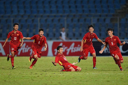 U15 Việt Nam giành vé vào chung kết U15 Đông Nam Á.